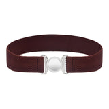 Maxbell Women Elastic Waist Belt Clothing Decor Waistband for Shopping Travel Street Coffee