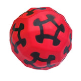 Maxbell Interactive Dog Ball Toy Pet Chew Toys Durable Dog Puzzle Teething Toys Ball red