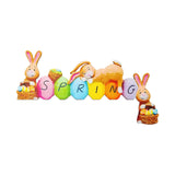 Maxbell Door Frame Door Decoration Sign Easter Sign for Door Photo Props Spring 22cmx11.8cm