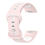 Maxbell Bands Soft Silicone Band For Fitbit charge5 smart watch Strap  Pink