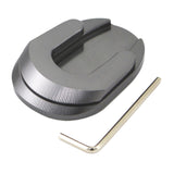 Maxbell Kickstand Enlarger Pad for Honda Forza 125 250 300 Replace High Quality Gray