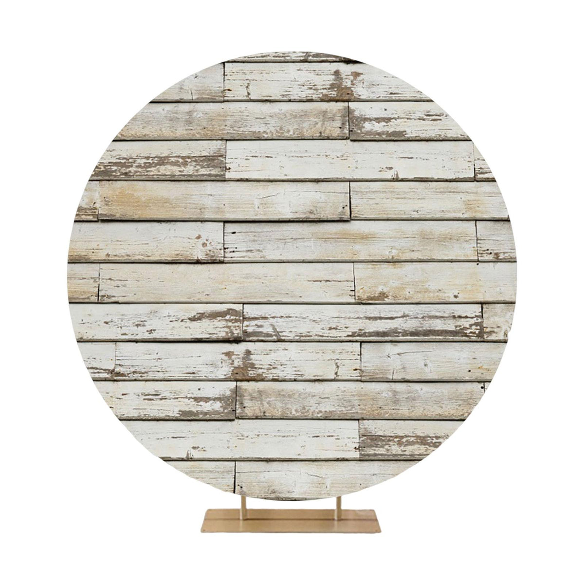Maxbell Round Backdrop Cover Elastic Circle Backdrop for Photo Props Wedding StyleF