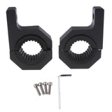 Max 2 Pieces Bumper Roll Bar Light Lamp Mount Bracket 35mm~51mm (1.4~2 Inch)