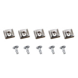 Max 5 Pieces Engine Cover Undertray Fitting Clip Screw Set for Audi VW Skoda