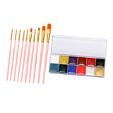 Maxbell Waterproof Makeup Tool Washable Portable for Carnivals Adults Kids Children