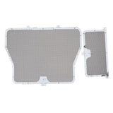 Maxbell Oil Cooler Guard Cover Kit Universal for BMW HP4 S1000RR S1000R/RR/XR Black
