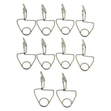 Maxbell 10x Flute Pad Clip Repair Tool Durable Multifunctional for Clarinet Sax Oboe