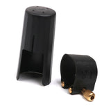 Maxbell Plastic Alto Saxophone Sax Mouthpiece Cover with PU Ligature