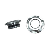 Maxbell 2x Engine Oil Filler Cap Transmission Tank Cover for Yamaha MT-03 MT-25 Grey