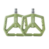 Maxbell Bicycle Pedals Hollow Out Pedals Bike Pedals for Folding Bike BMX City Bikes Green
