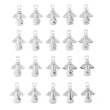 Maxbell 20pcs Angel Pendants Charms Beads Halloween Jewelry Findings  Antique Bronze