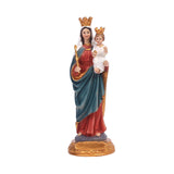 Maxbell Resin Figurines Jesus Sculpture Nativity Tabletop Virgin Mary Statue Decors