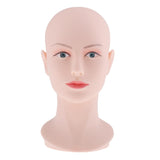 Maxbell Professional PVC Women Mannequin Manikin Head for Making Display Wigs Hats