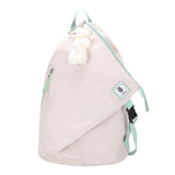 Maxbell Travel Backpack Nylon Casual Water Resistant for Women Camping Shopping Beige