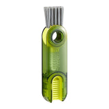 Maxbell Mini Cleaning Brush Washing Tool Detail Brush for Cups mug Kitchen Transparent Green