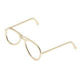 Maxbell 1/6 Scale Alloy Glasses Frame For 12" Female & Male Action Figures gold