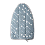 Maxbell Portable Ironing Gloves Heat Resistant for Bed Apartment Ironing Board Triangle Blue