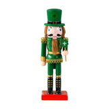 Maxbell Nutcracker Ornament Christmas Nutcracker Figures for Collectible Kids Gifts Green