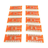 Max 10PCS SO/SSOP/TSSOP/SOIC16 to DIP Adapter PCB Board Converter Double Sides