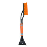 Maxbell Ice Scraper Snow Ice Shovel Sponge Handle Window Cleaning for Suvs Auto Orange