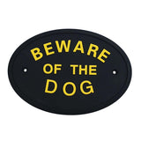Max Flexible Garden Wall Gate Plaque Sign Plate Plaque  BEWARE OF THE DOG