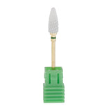 Maxbell Ceramic Polishing Head Grinding Drill Bit Electric Nail Art Sanding Bits C