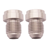 Maxbell 2 Pieces 6AN, AN6 MALE STAINLESS STEEL WELD ON / WELD IN FITTING BUNG