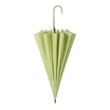 Maxbell Long Handle Umbrella Rain Umbrellas Travel Umbrella Lightweight for Climbing Green