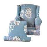 Maxbell Wingback Chair Cover Couch Furniture Protector for Bedroom Living Room Light Blue