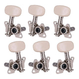 Max 6pc Open Gear Acoustic Classical Guitar Tuning Pegs Tuners Machine Head 3L3R