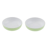 Maxbell 1:12 Dollhouse Miniature Metal Dinner Plate Kitchen Tableware Decor Green