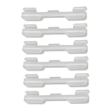 Maxbell 6Pcs Fishing Accessory Light Stick Clip Fluorescent Lightstick Clip Holder 3.0mm-3.6mm