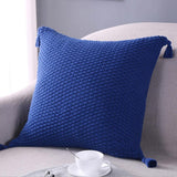 Max Pure Color Pillowcases 18x18 Inch Home Decor Pillow Case Blue