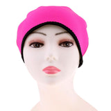 Maxbell 2mm Neoprene Beanie Hat Super Stretchy Warm Waterproof M 55 to 59cm Rose