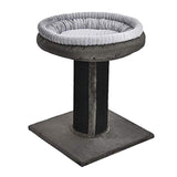 Maxbell Cat Scratch Post with Plush Cat Bed Climbing Plush Nest for Indoor Cats Cats