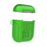 Max Plastic Earphone Case Protective Skin Cover Case For AirPod 1 Gen Green