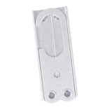 Maxbell Travel Hangers Metal Folding Clothes Hangers Space Saving Heavy Duty Durable Silver