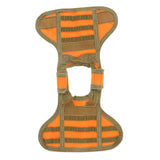Max Tactical Beer Vest Miniature Vests Beverage Holder Cooler Orange