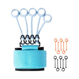 Maxbell Grip Strengthener Finger Gripper Trainer for Bass Players Pianists Blue