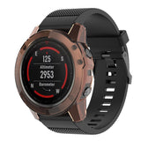 Maxbell Smart Watch Silica Gel Protective Case Cover For garmin fenix 5X Pink