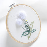 Max Beautiful 3D Flower Stumpwork Embroidery Kit for Beginners Dandelion
