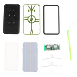 Max Solar Charger Power Bank 4000mAh Portable Dual USB Charger for Phones Green