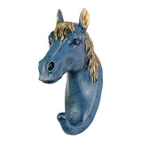 Maxbell Multi-function Wall Hook Clothes Hat Rack Key Holder Resin Animal Horse