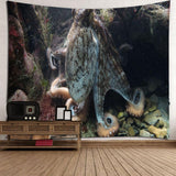 Max 3D Waterproof Tapestry Marine Life Series - Octopus Decoration 150x130cm