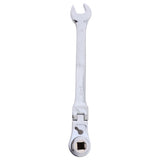 Max Universal 8-19mm Flex-Head Metric Combination Ratcheting Wrench Hand Tools
