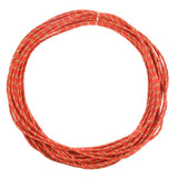 Maxbell 6mmx30m Climbing Safety Auxiliary Rope Static Cord Rescue Mountain Orange