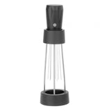 Maxbell Coffee Stirrer Distributor Coffee Tamper Tool Durable for Home Cafe Kitchen Black