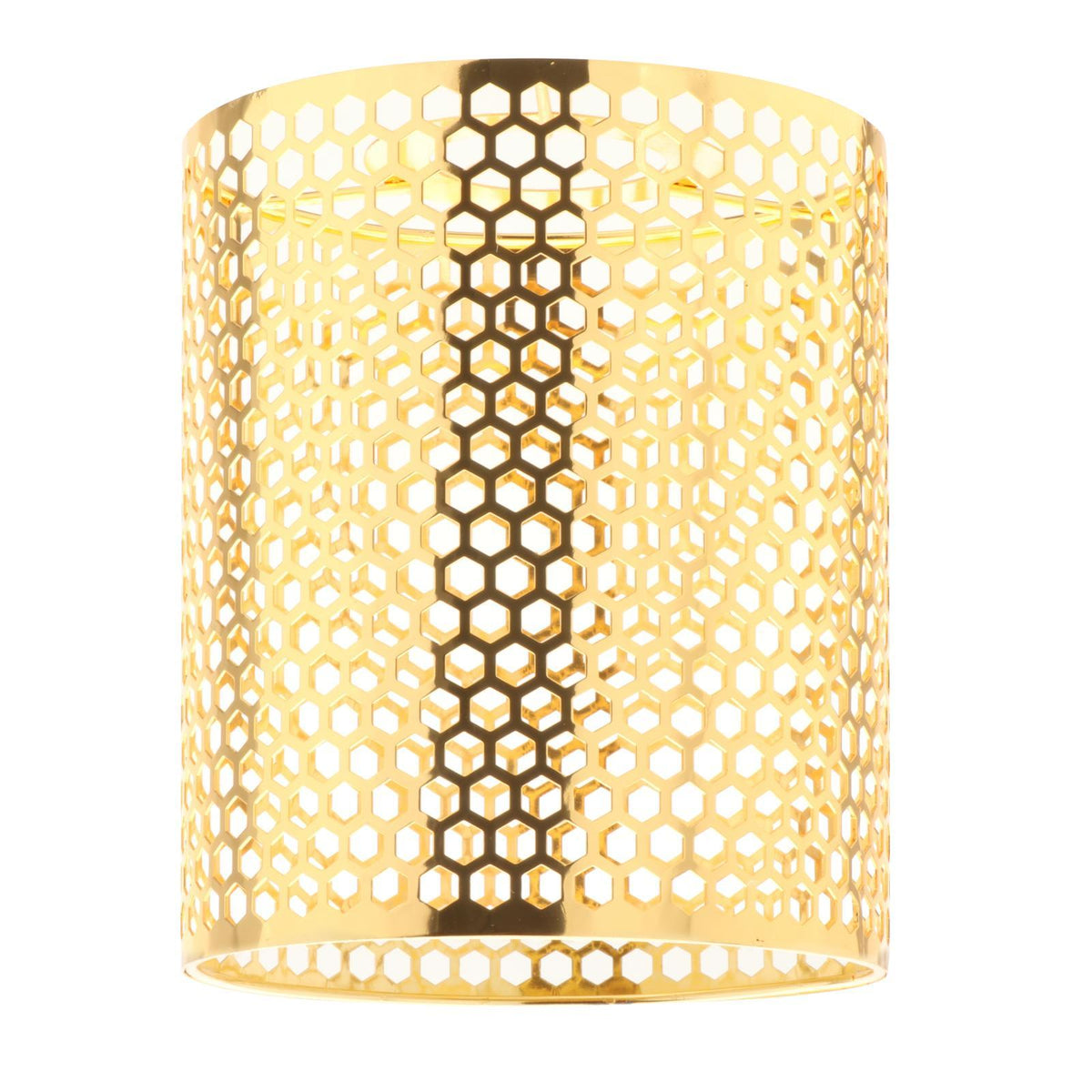 Maxbell Iron Hollow Lamp Shade Hanging Pendant Light Cover Housewarming Gift Durable Style A