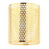 Maxbell Iron Hollow Lamp Shade Hanging Pendant Light Cover Housewarming Gift Durable Style A