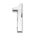 Maxbell Silver Plastic Self-Adhesive House Hotel Door Number  Sticky Numeric Digit 1